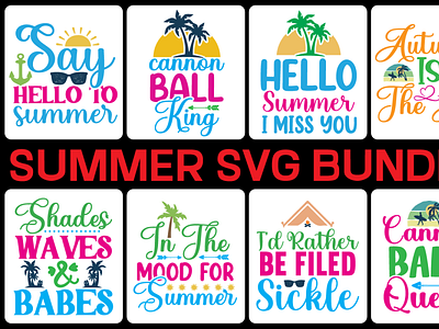 Summer SVG Bundle