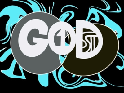 God 1st design graphic design typography