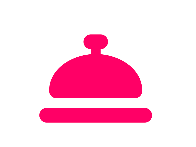 reztoran icon redraw brand food gif golden ratio icon identity ios logo mark pink reserve restaurant