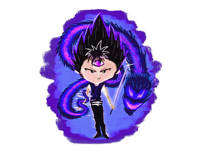 yu yu hakusho hiei dragon