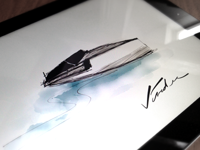 Viridis, sketch boat doodle ipad island paper sketch viridis