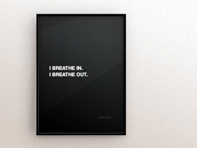 Poster (Black) author black conceptual frame meditation personal poster project quote sordahl soul yoga