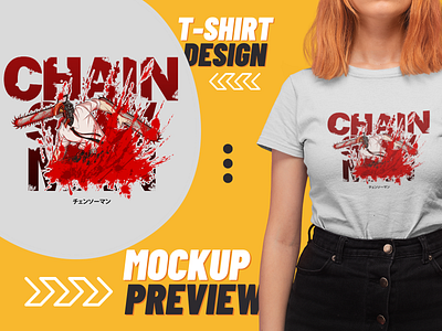 Chainsaw Man T-shirt Design