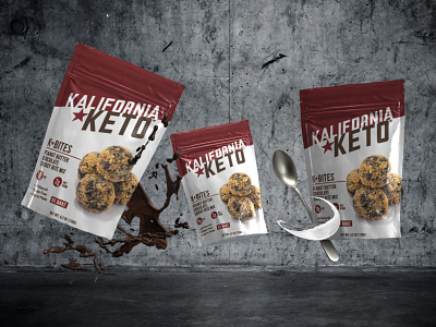 Kalifornia Keto branding healthyfood packaging packagingdesign