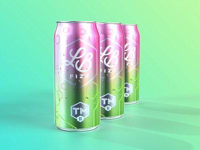 LB Fizz Seltzers beverage cans liquor packaging seltzer
