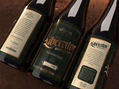 Liberator - Doppelbock Beer Packaging