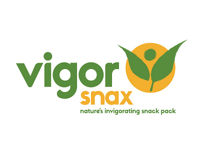 Vigor Snax logo food healthy snacks