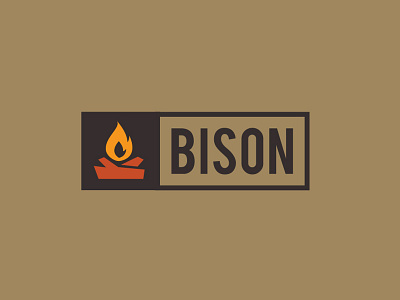 Bison Firestarter bison camp fire