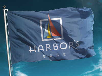 Harbor's Edge logo marina restaurant sailing