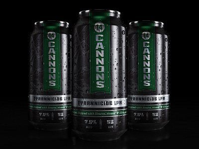 Tyrannicide IPA Can Design beer beer can branding brew brewery craft beer logo packaging restaurant