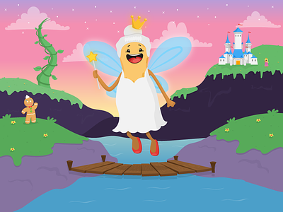 Pablo The Fairy God-Peanut! bingo casino circus fairy fantasy gam jackpot pablo promotion scene upon wish