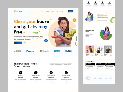 CleanHouse Landing Page