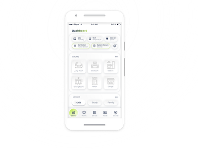 Smart Home Automation Mobile App home automation smart home ui uiux ux