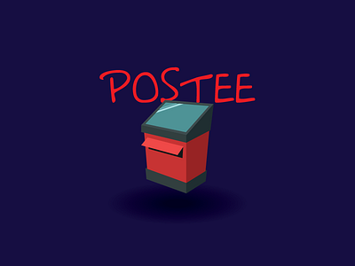 Postee thumbnail concept postbox postee product design thumbnail art