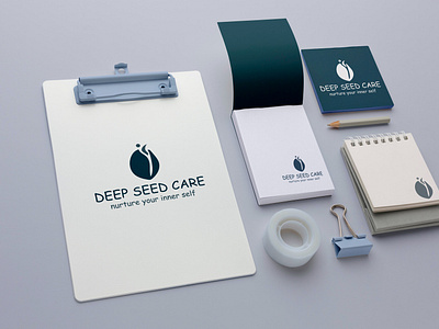 Stationery Design for Deep Seed Care .