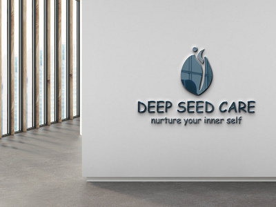 Minimalist Logo Design for Deep Seed Care branding createlogo design designlogo graphic design logo logo artist logo design mini minimal logo minimalist