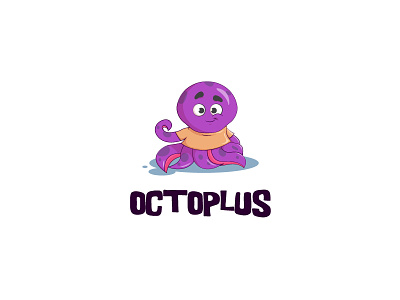 Octoplus Logo illustration logo octoplus