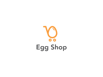 Egg Shop branding egg logo logo design