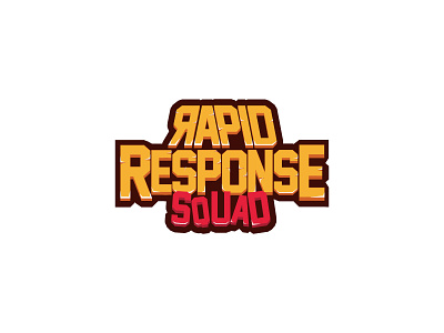 Rapid response Squad Logo game logo logo