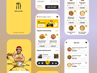 Food delivery mobile app