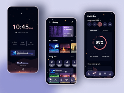 Nap Me- Sleep tracking app android app design figma graphic design illustration invision ios mobile app sleep tracking app ui ux visual design