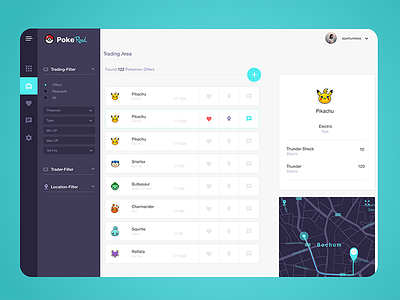 PokeRoad Trading dashboard pokemon trading
