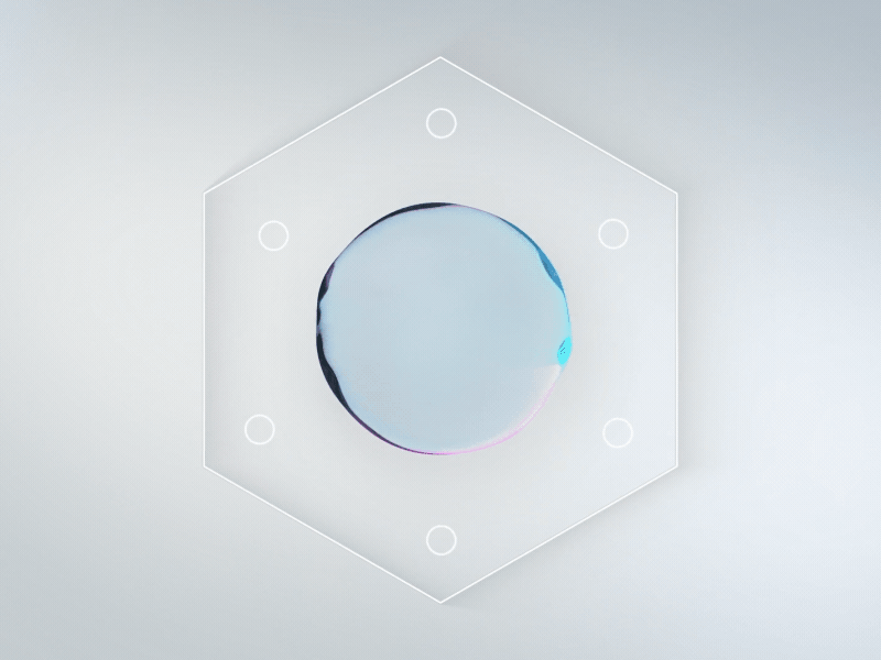 Swirling circles 3d animation circle minimal rotate sphere swirl