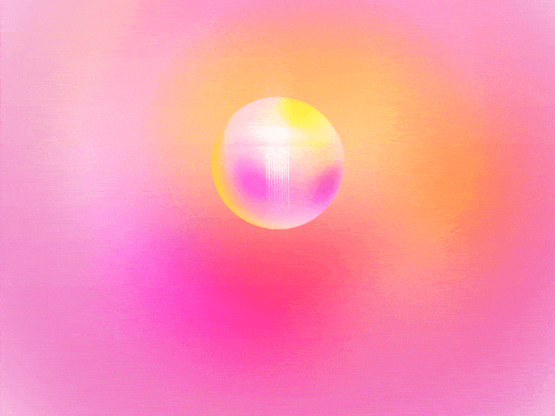Nothing in particular animation glow gradient particular