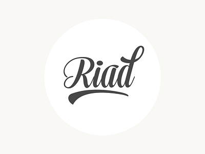 Script family Logo artworked family kanane logo riad script type typo typography visual identity