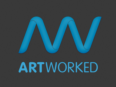 ArtWorked "AW" Logo artworked aw branding design identity identity logo design logo