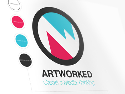 ArtWorked Final Logo artworked logo riad kanane visual identity