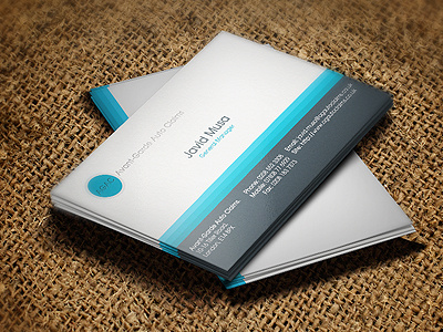 Corporate Business Card set artworked corporate business card set riad kanane