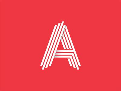 Another day/week/year another A artworked brand logo marque shape visual visual identity