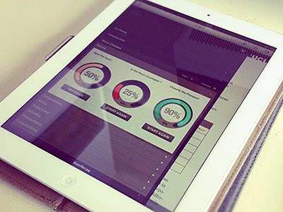 iPad UI app artworked design app ios ipad nav app riad kanane ui ux