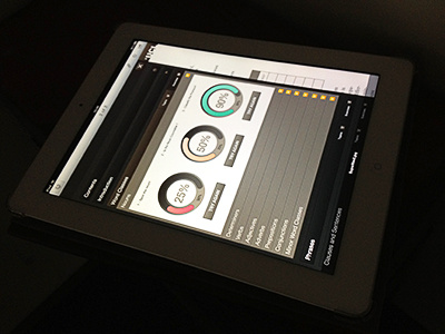 iPad UI illuminated :)