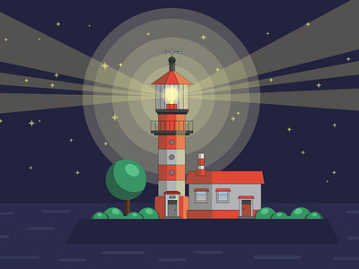 Lighthouse, illustration