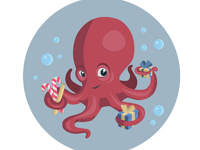 Octopus, illustration