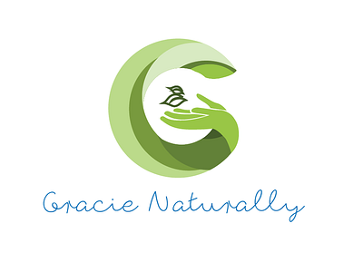 Gracie Naturally branding design illustration logo ui