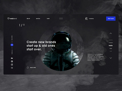 redesign | webland site