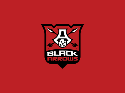LOGO Black Arrows arrows black brand design floorball ilustration logo design sport team vector