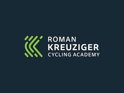 LOGO Kreuziger Cycling Academy academy bike brand cycling design ilustration k letter k logo design vector