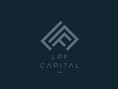 LOGO LPF CAPITAL brand company creative invest investment logo logo design logoart logoinspiration logolove modern typography vector
