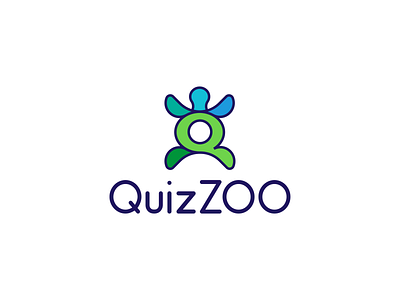 LETTER Q+TURTLE animals brand game letter logo logo design modern quiz turtle zoo