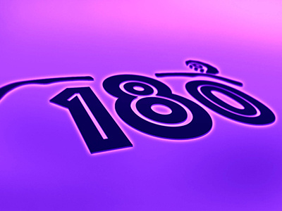 180 gradient icon