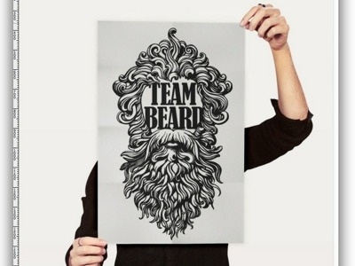 Team Beard beard poster team beard