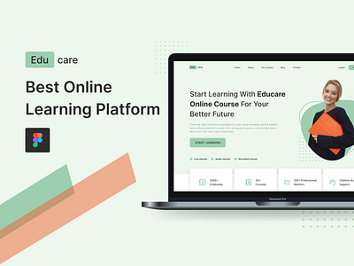 E-learning Platform Landing Page Design