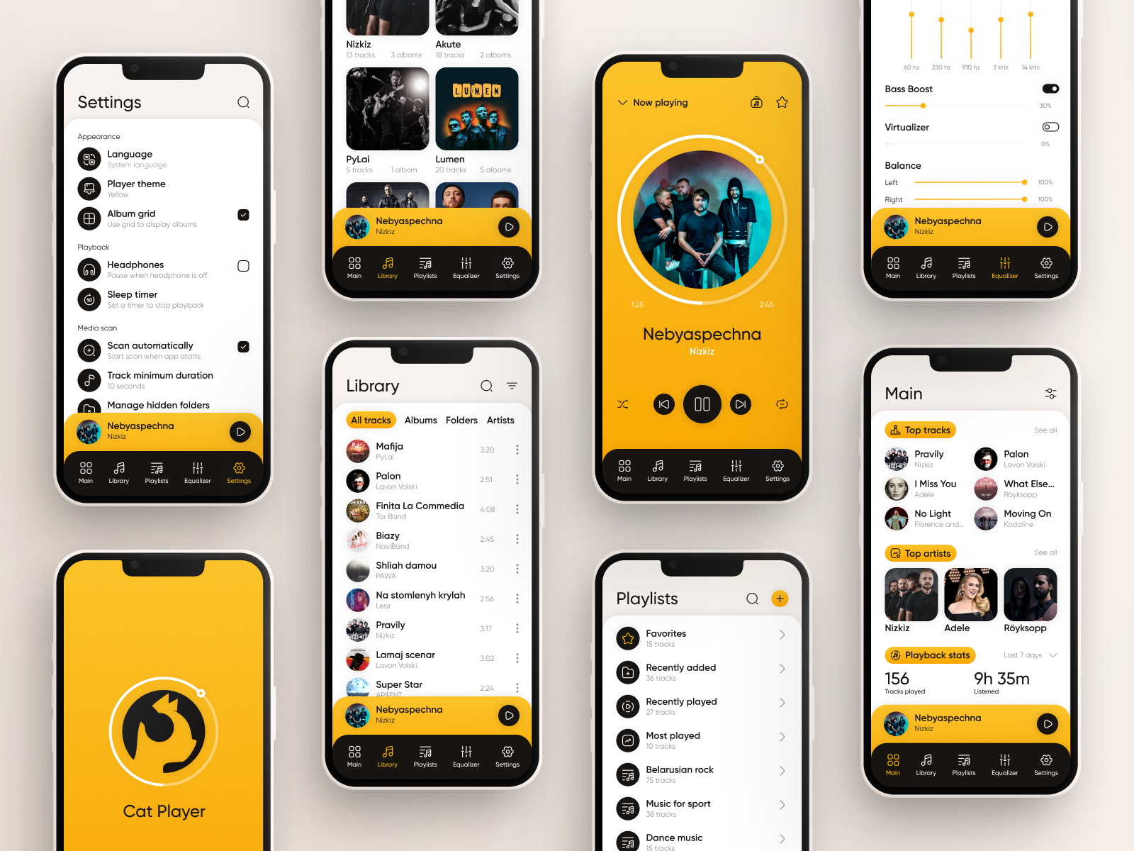 Music App Design Concept by Olga Bekarevich on Dribbble
