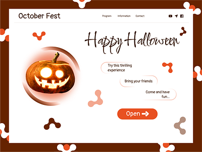 Happy Halloween design graphic design ui ux