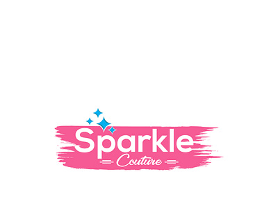 Sparkle Couture branding graphic design logo