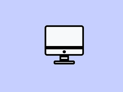 Monitor, Screen, Display, PC, Mac app branding design graphic design illustration logo typography ui ux vector